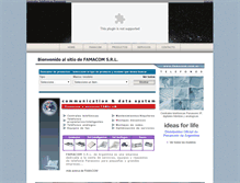 Tablet Screenshot of famacom.com.ar